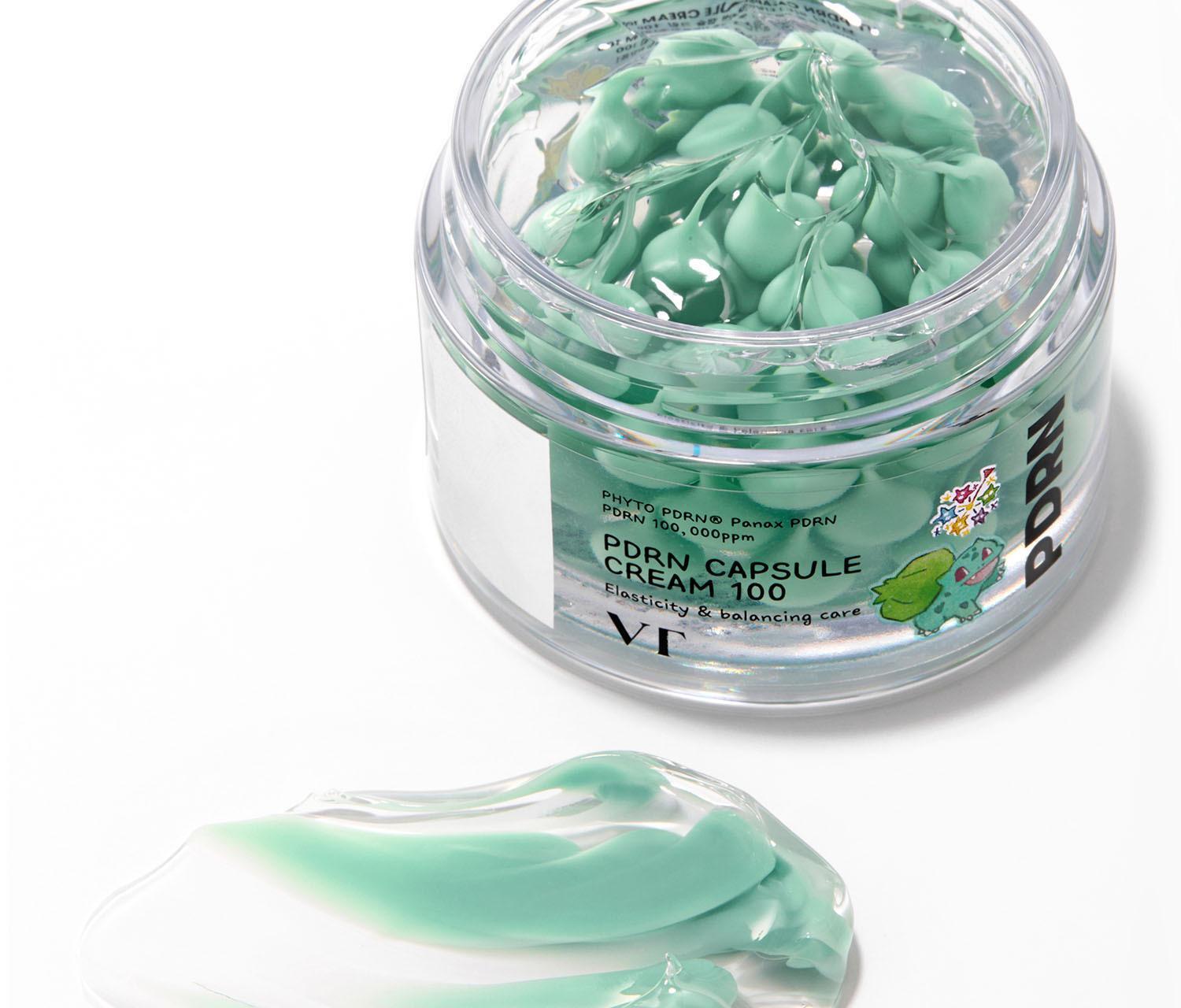 VT - PDRN Capsule Cream 100 50ml x 2ea + Pouch Key Chain (Pokémon Collaboration)