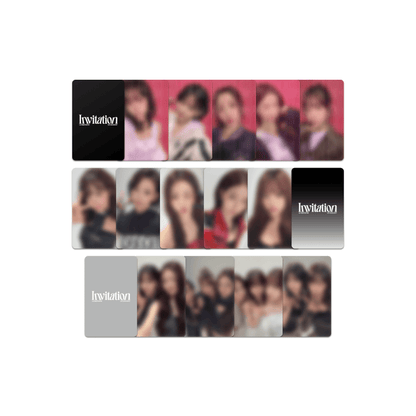 LE SSERAFIM VR Concert Invitation Lenticular Photocard Pack official product image
