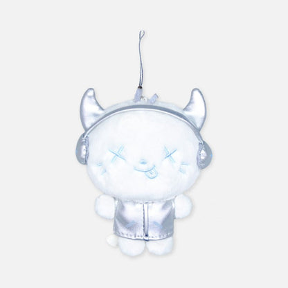 aespa - [SYNK : aeXIS LINE] Fanlight Doll Key Ring (SILVER Ver.) [PRE-ORDER]