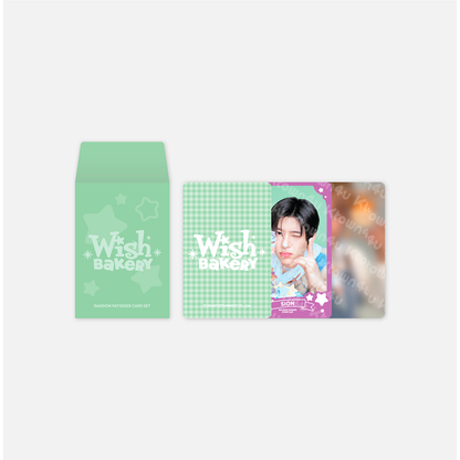 NCT WISH 2026 Pop-Up WISH BAKERY Random Patissier Card Set