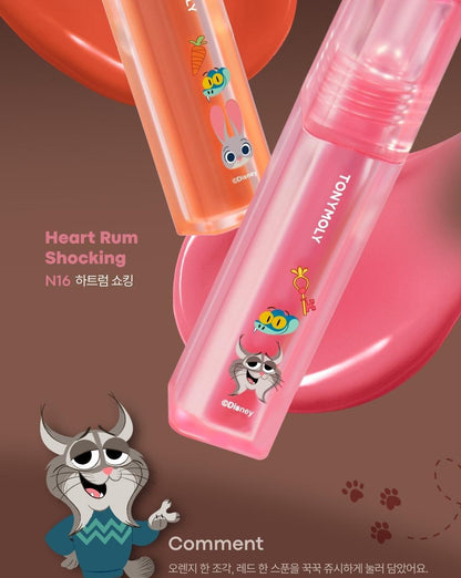 TONYMOLY - Perfect Lips Shocking Lip Tint (Zootopia Edition)