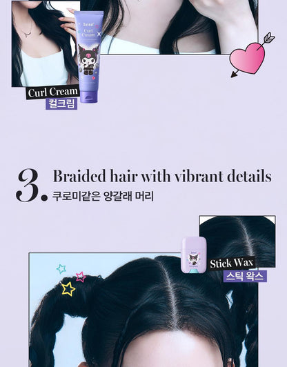Daleaf x Kuromi - Glam Dual Fix Hair Mascara 10ml