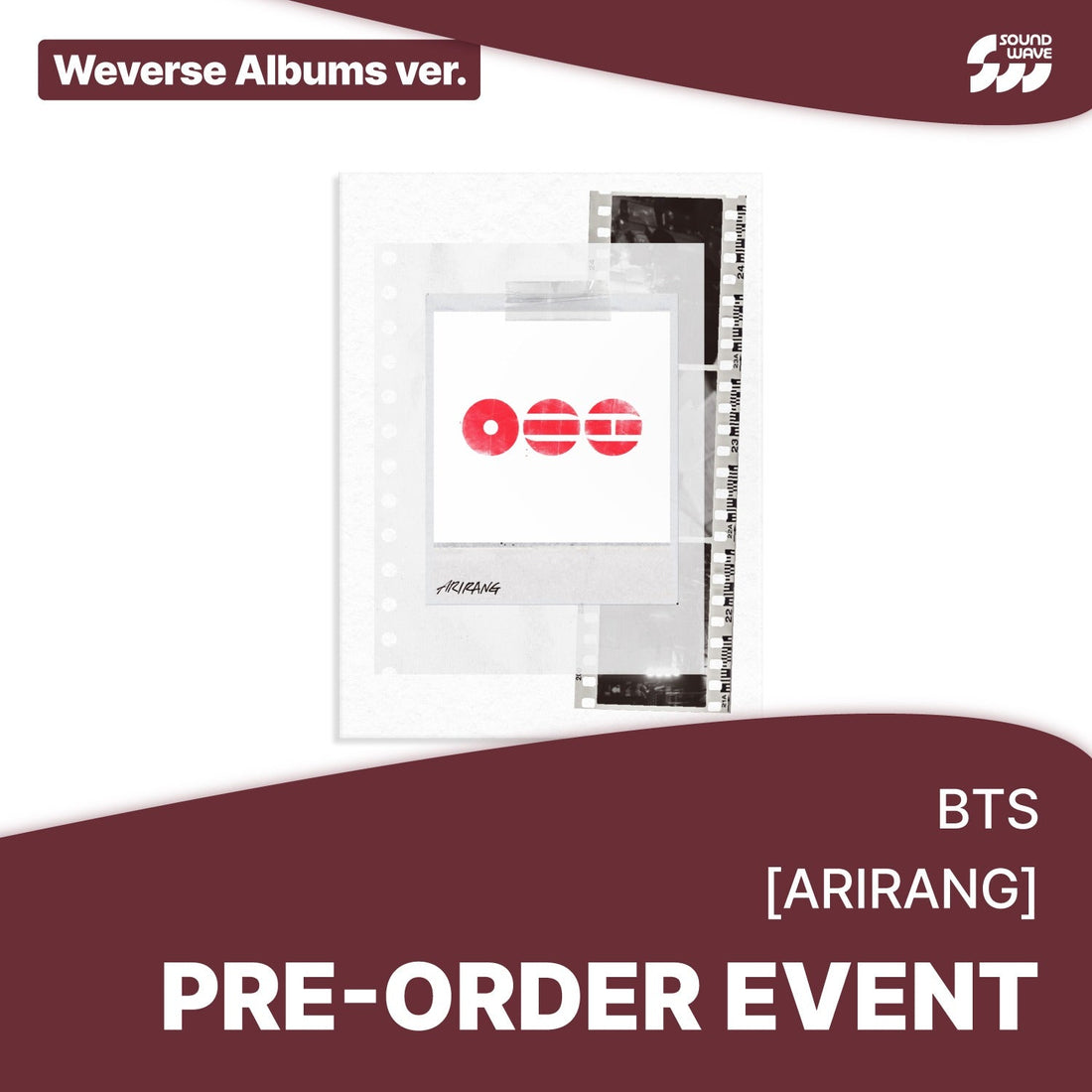 BTS - ARIRANG (5th Album) Weverse Albums Ver. (Soundwave POB)