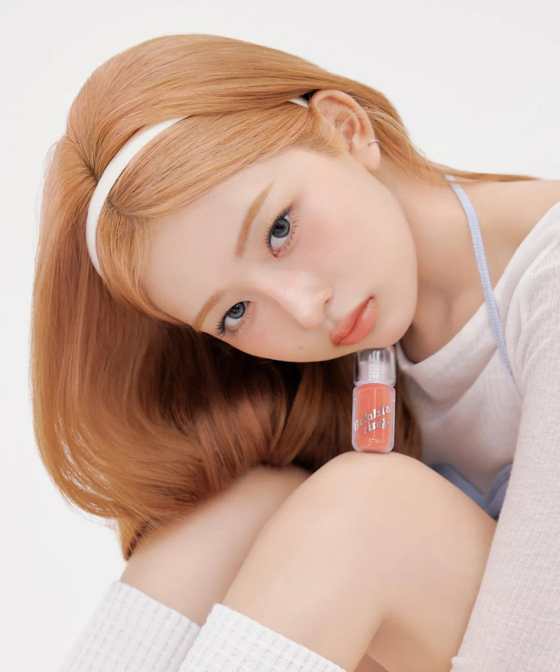 LUNA Bubble Ring Gum Gloss 09 Nudy Milk Tea