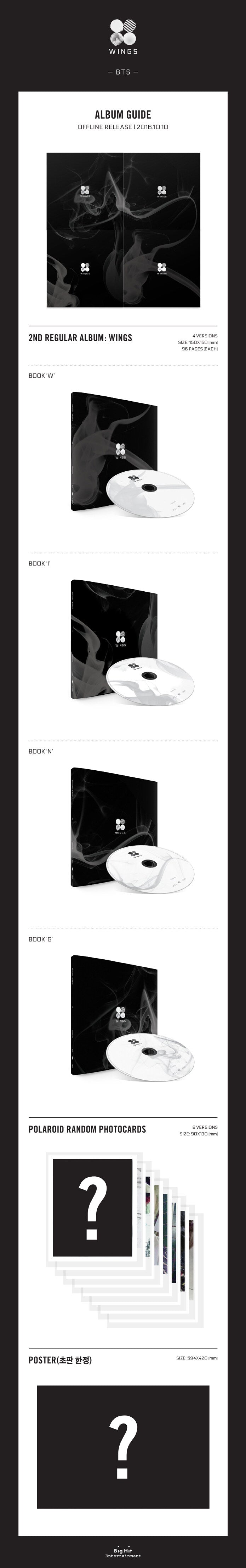 BTS - WINGS (2nd Full Album)
