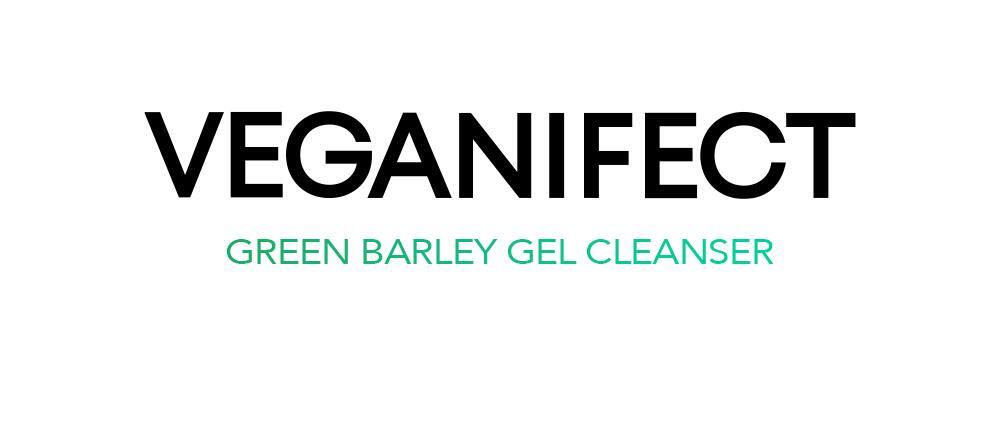 VEGANIFECT - Clean and Glow Green Barley Gel Cleanser 205ml