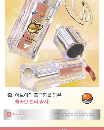 TONYMOLY - Get It Tint Waterful Syrup + Pokémon Photo Card Holder (Pokémon Collaboration)