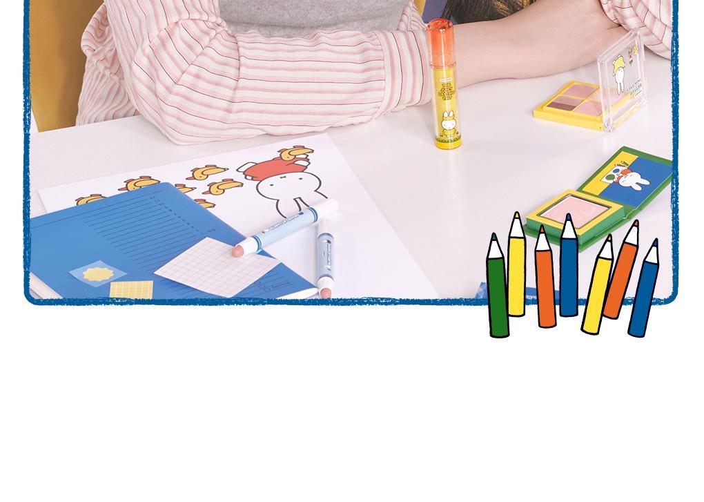 rom&nd X Miffy - Blurffy Lip Crayon