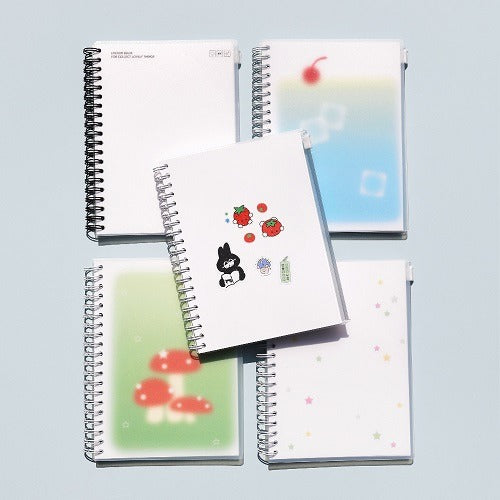 Be on D - Deco Pocket Release Paper Sticker Book - Basic