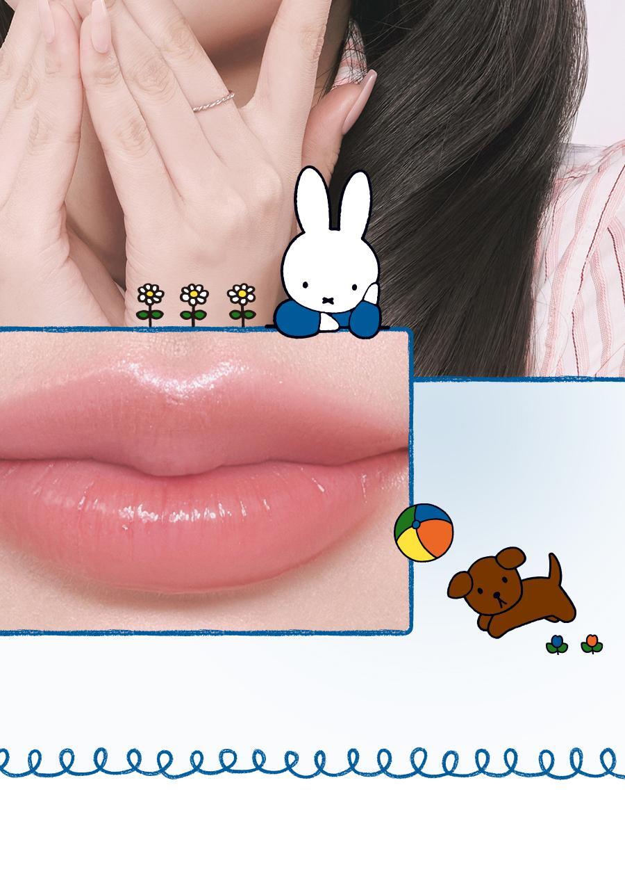 rom&nd X Miffy - Brush Set (5EA) + Tin Case
