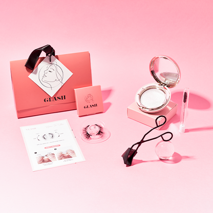 GLASH - 3 Seconds Magnetic Eyelash + Eyelash Applicator Set
