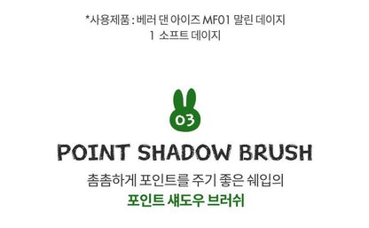 rom&nd X Miffy - Brush Set (5EA) + Tin Case