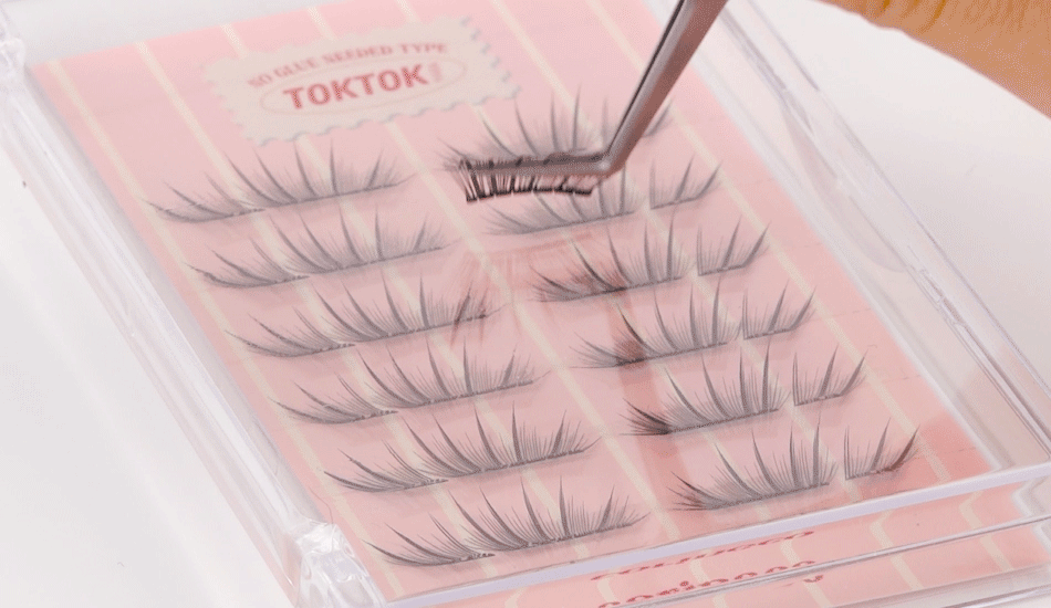 CORINGCO - TOKTOKHARA No Glue Half Eyelash