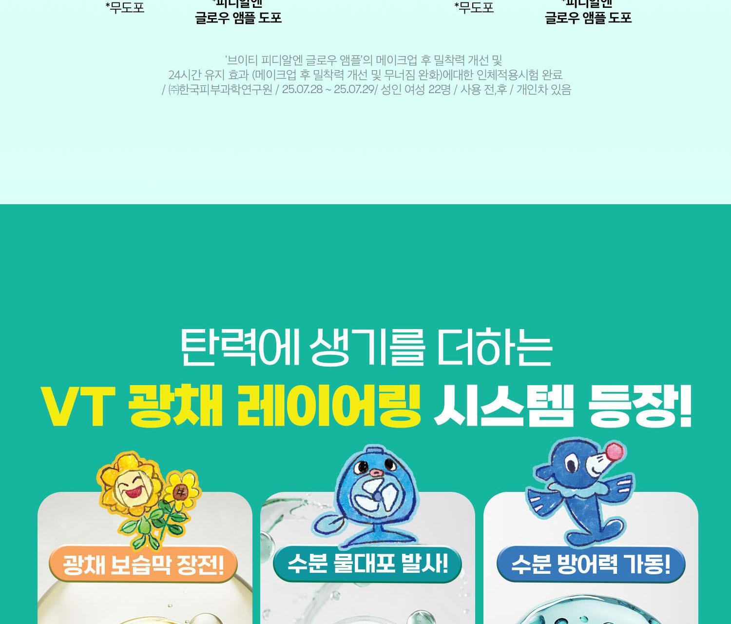 VT - PDRN Glow Ampoule 100ml x 2ea + Tea Coaster (Pokémon Collaboration)