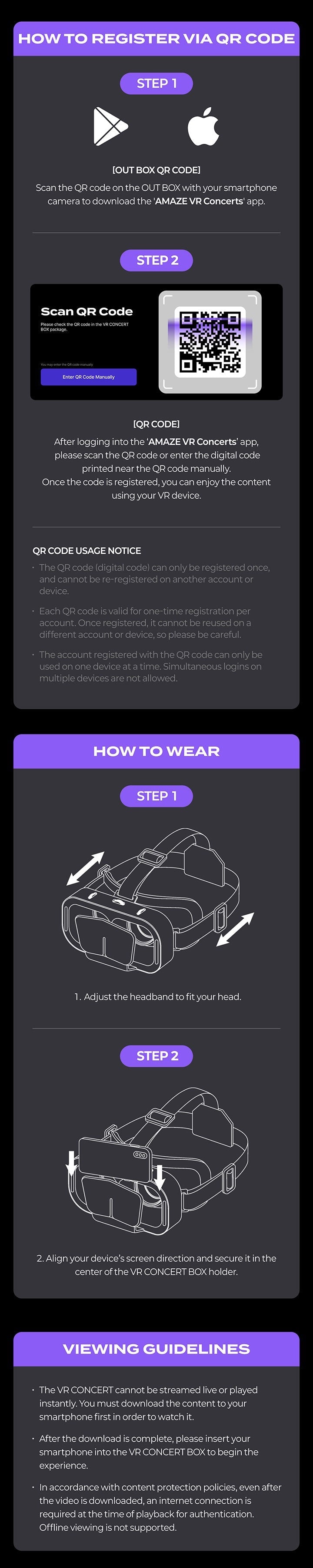 TOMORROW X TOGETHER - VR Concert Box HEART ATTACK Package