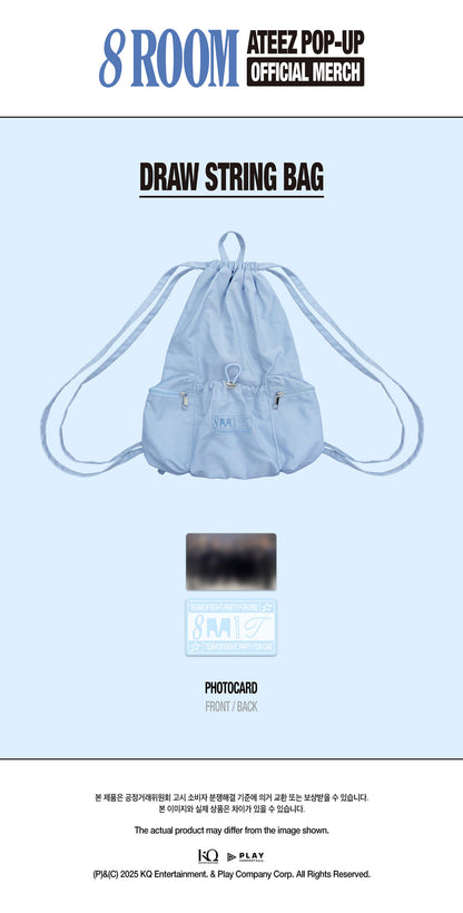 ATEEZ - [POP-UP '8ROOM'] Drawstring Bag