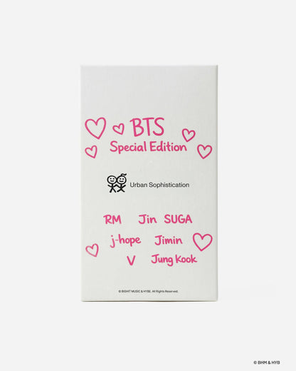 (Pre-Order) Urban Sophistication x BTS - The Skinny Case (BTS Poster in Fuchsia)