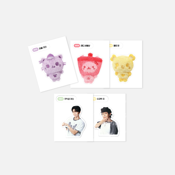 NCT WISH - FIND YOUR COLOR Random TTIBU Sticker Set