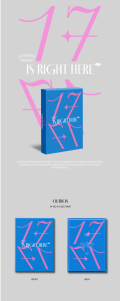 SEVENTEEN - BEST ALBUM 17 IS RIGHT HERE (DEAR Ver. | Random Version) [Deals]