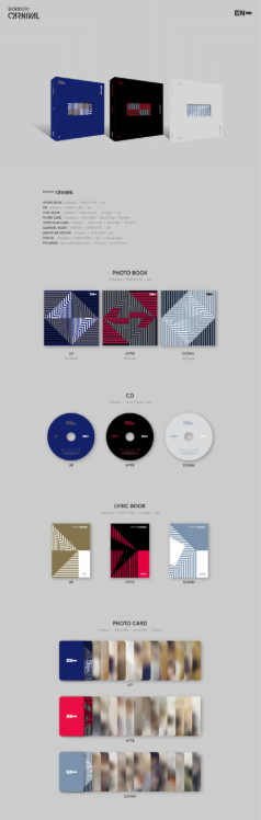 ENHYPEN - BORDER : CARNIVAL (2nd Mini Album) (Random Ver.) (Deals)