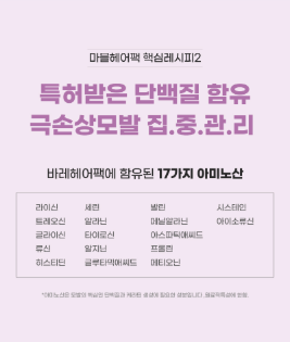 BIORECIPE 1 Sec Damage Care Marble Hair Pack 300g