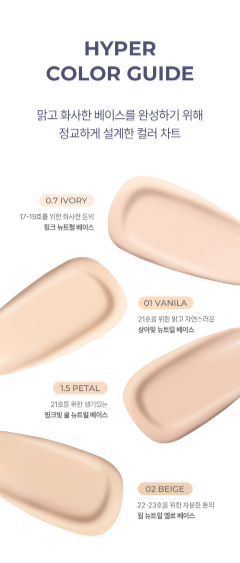 LUNA - Hyper Fluid Foundation + Tension Big Puff