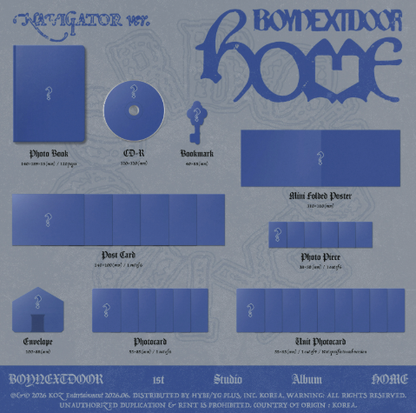 BOYNEXTDOOR - HOME (1st Studio Album)