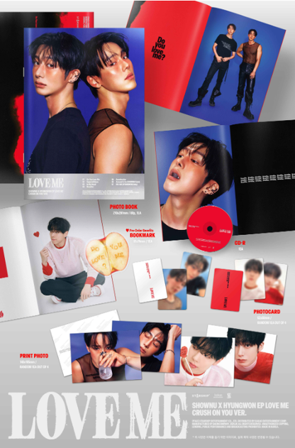SHOWNU X HYUNGWON - LOVE ME (EP)