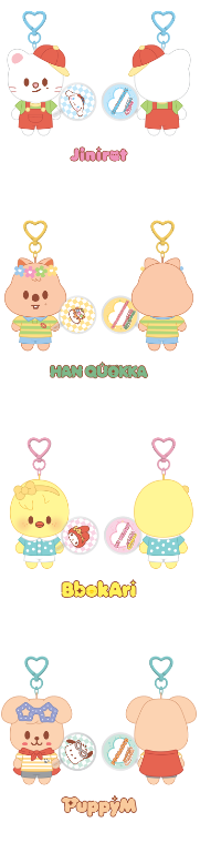 [PRE-ORDER] Stray Kids - 10cm Plush Mini Picket Ver. (SKZOO x Sanrio Characters)