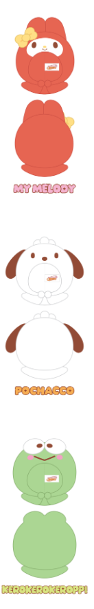 [PRE-ORDER] Stray Kids - 10cm SKZOO Plush Outfit (Sanrio Characters Ver.) (SKZOO x Sanrio Characters)