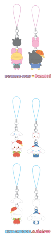 [PRE-ORDER] Stray Kids - Mini Figure Couple Keyring (SKZOO x Sanrio Characters)