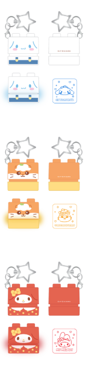 [PRE-ORDER] Stray Kids - Secret Block Stamp (SKZOO x Sanrio Characters)