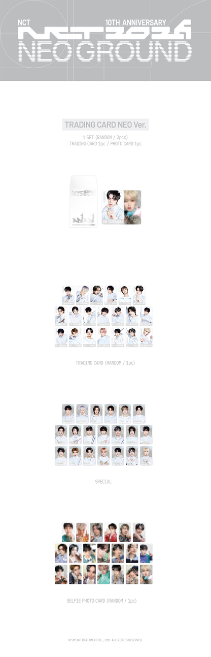 [PRE-ORDER] NCT - Random Trading Card Neo Ver. (NCT 10TH ANNIVERSARY NCT 2026 POP UP : NEO GROUND MD)