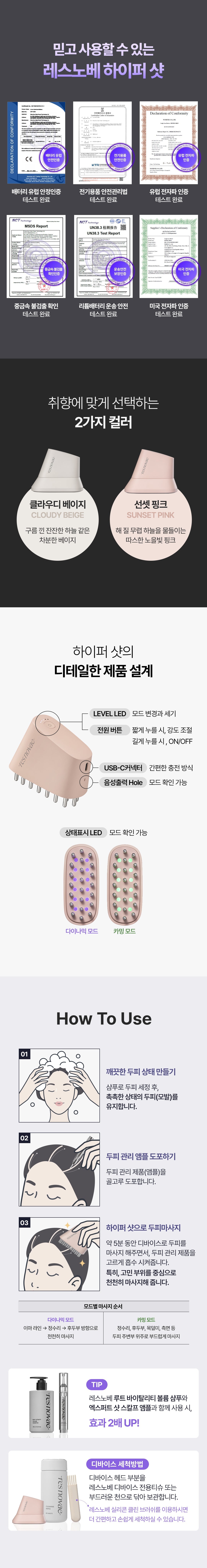 resnovae Hyper Shot (Advanced Scalp & Hair Care Device)