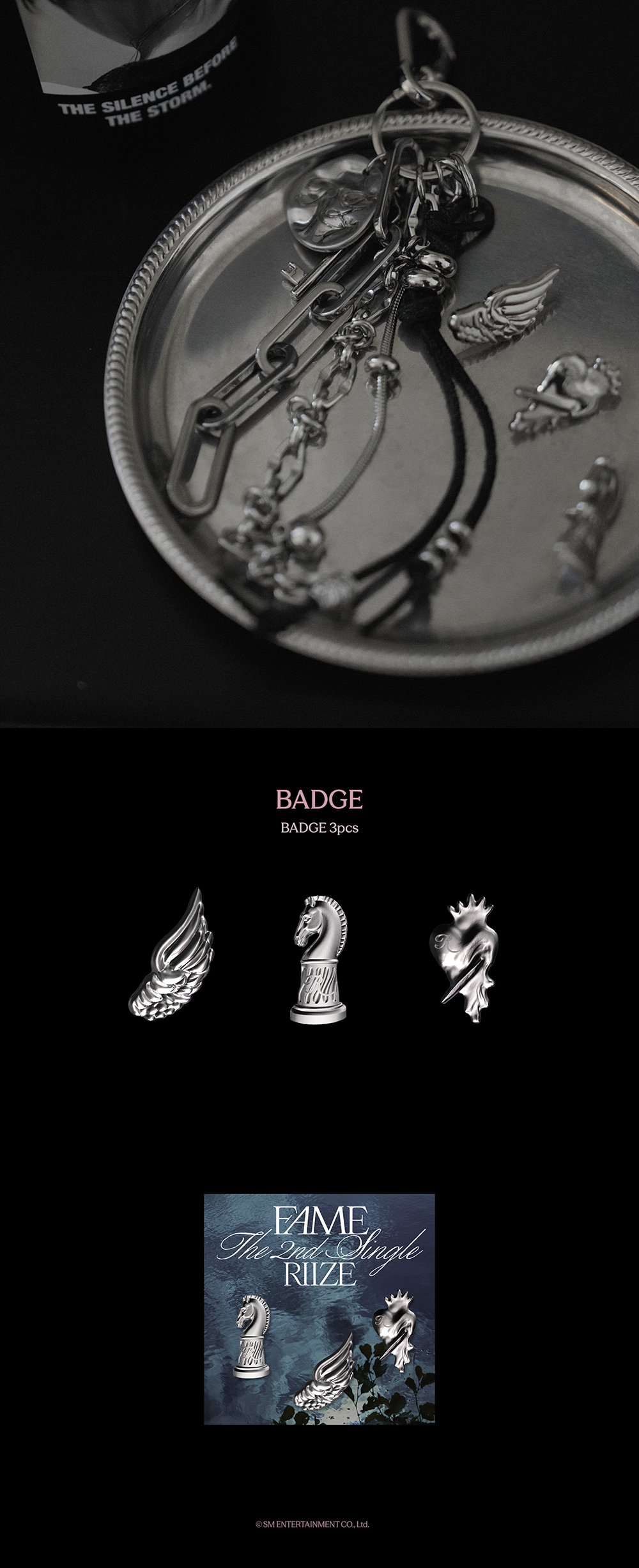 RIIZE - [Silence : Inside the Fame] Badge [Pre-Order]