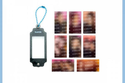 ILLIT - bomb (Pop-Up) Name Tag Keyring