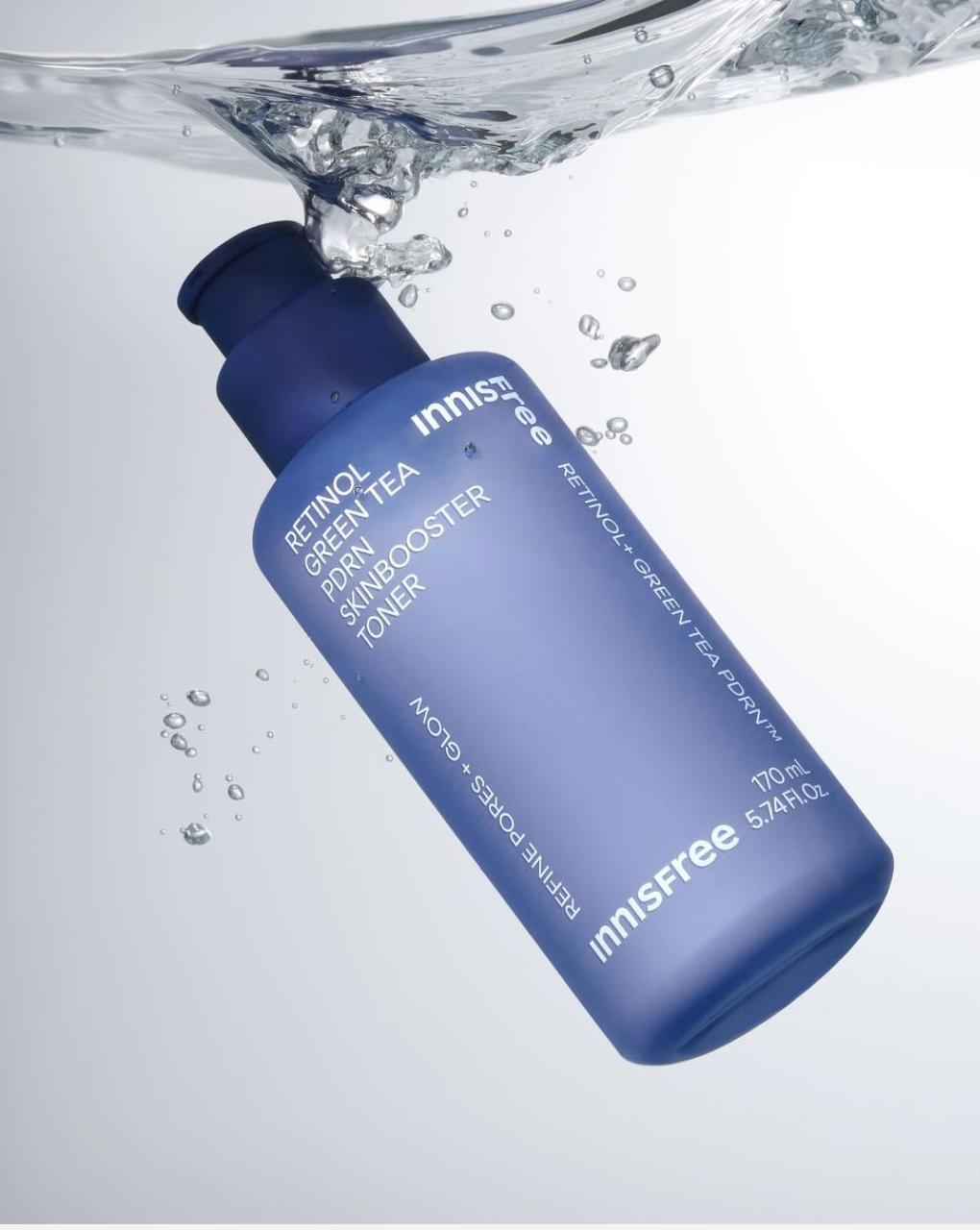 Innisfree - Retinol Green Tea PDRN Skin Booster Toner 170ml + 50ml