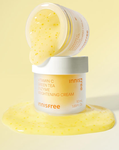 Innisfree - Vitamin C Green Tea Enzyme Brightening Cream 50ml (1+1)