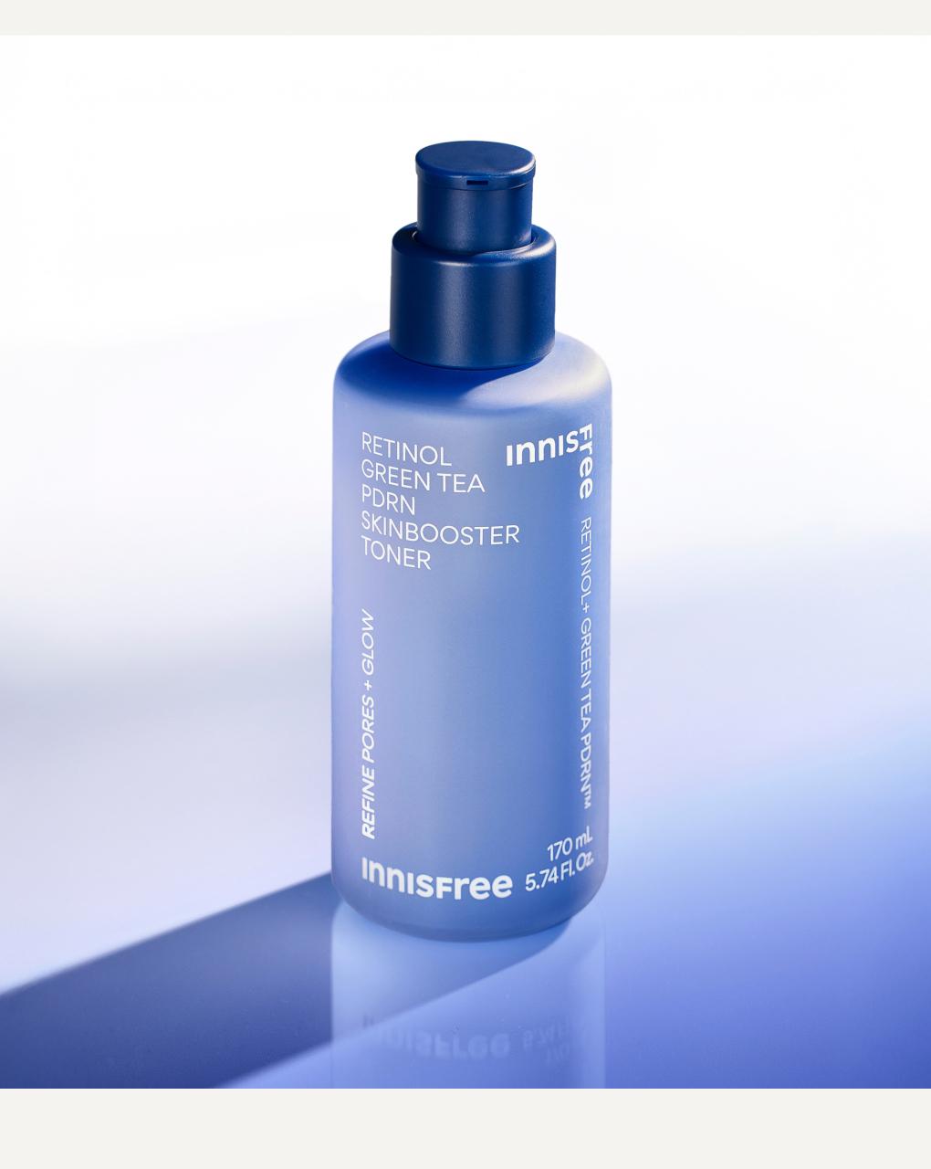Innisfree - Retinol Green Tea PDRN Skin Booster Toner 170ml + 50ml