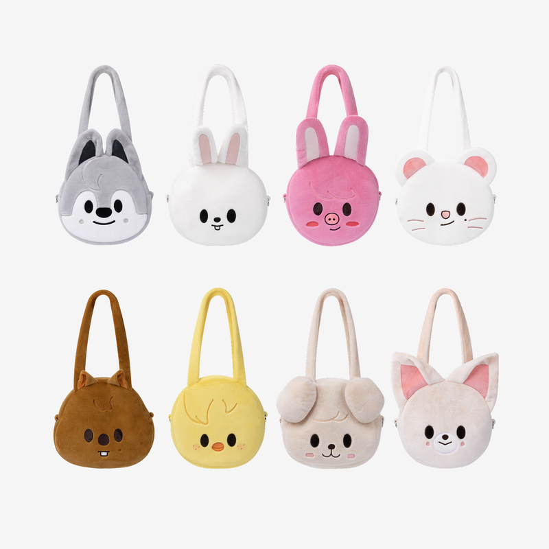 (Pre-Order) Stray Kids - SKZOO Everywhere All Around the World in Seoul (SKZOO Face Shoulder Bag) - FoxI.Ny