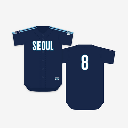 Stray Kids SKZOO Everywhere All Around the World in Seoul Baseball Jersey Seoul Ver.