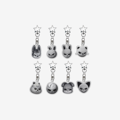 (Pre-Order) Stray Kids - SKZOO Everywhere All Around the World in Seoul (Evil SKZOO Acrylic Keyring) - FoxI.Ny
