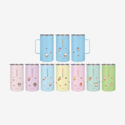 [PRE-ORDER] Stray Kids - Tumbler (SKZOO x Sanrio Characters) - FoxI.Ny X KEROKEROKEROPPI