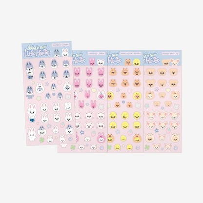 (Pre-Order) Stray Kids - SKZOO 3D Sticker (STAY in Our Little House)