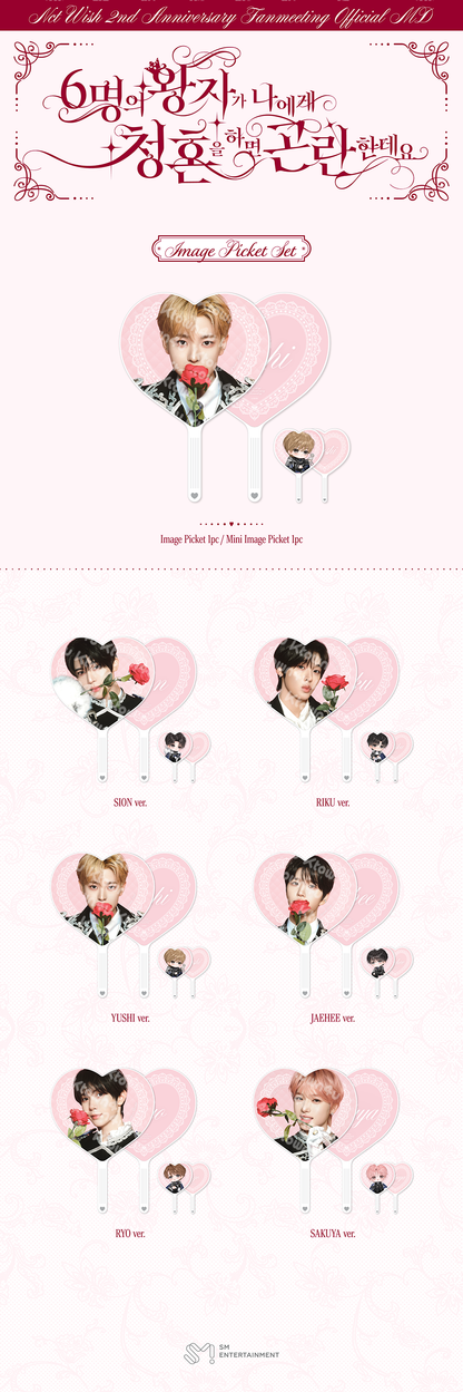 [Pre-Order] NCT WISH - 2nd Anniversary Fanmeeting Image Picket Set