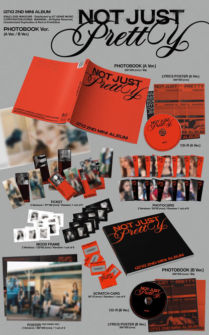 izna – 2nd Mini Album [Not Just Pretty] (Photobook Ver.)