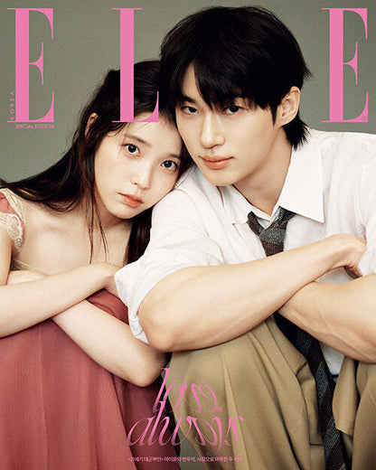 (Pre-Order) ELLE Korea Magazine Special Edition April 2026 (Cover: IU & Byeon Woo Seok) - B (IU & BYEON WOO SEOK)