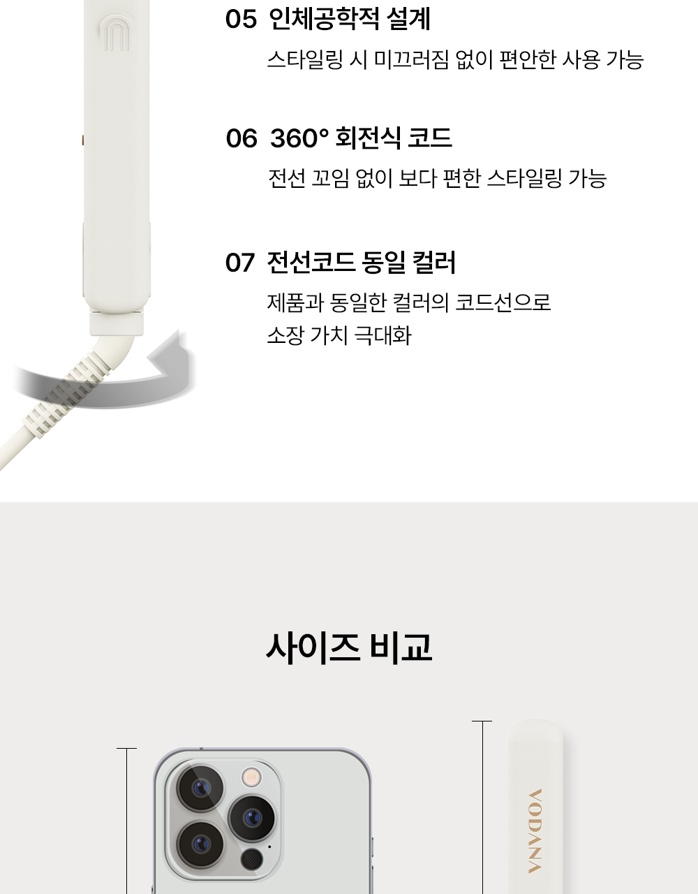Vodana - Pocket Mini Flat Iron (Rilakkuma Edition)