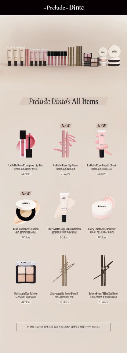 Prelude Dito - La Belle Rose Liquid Cheek 10ml