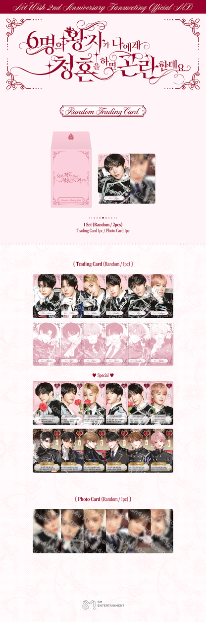NCT WISH - 2nd Anniversary Fanmeeting Random Trading Card Set